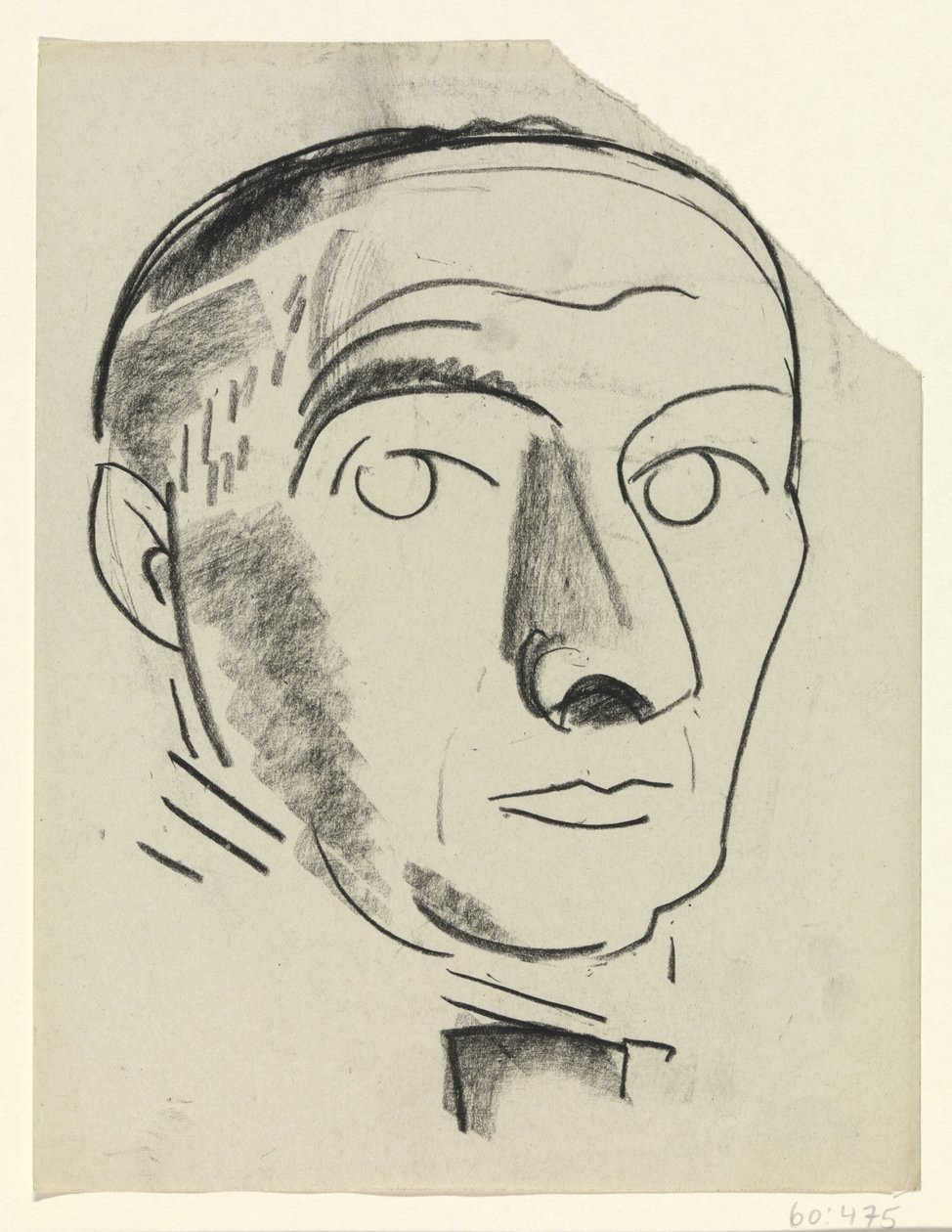 Zelfportret door Leo Gestel