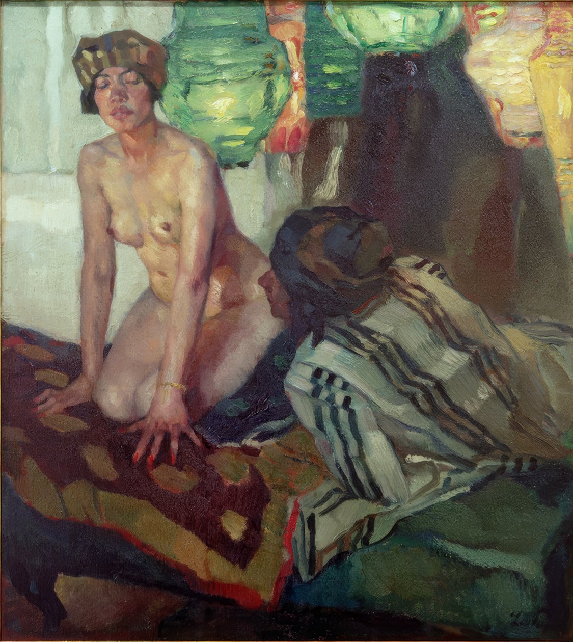 In het serail door Leo Putz