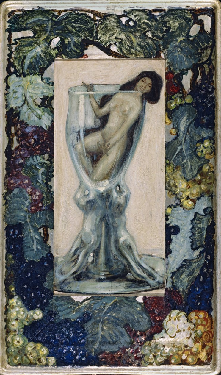 Meisje in glas door Leo Putz