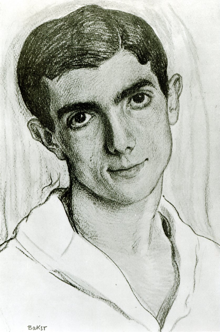 Leonid Massine door Leon Bakst