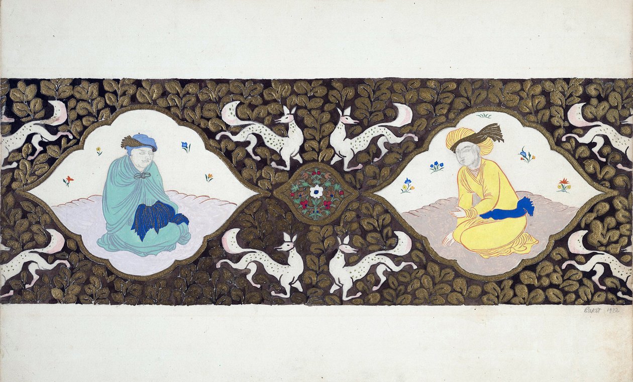 Voorbereidend ontwerp voor het ballet 