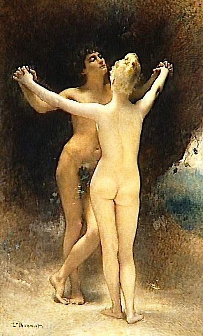 Idylle door Leon Joseph Florentin Bonnat