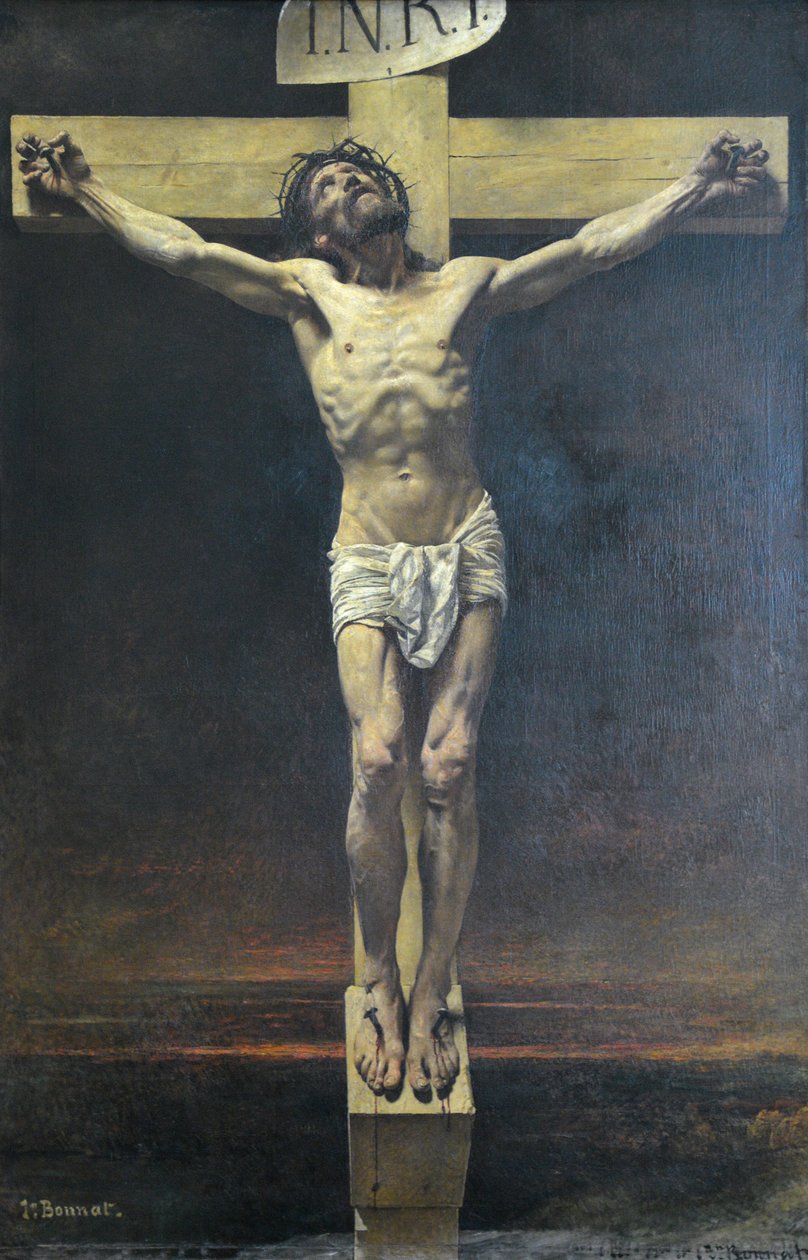 De Christus door Leon Joseph Florentin Bonnat