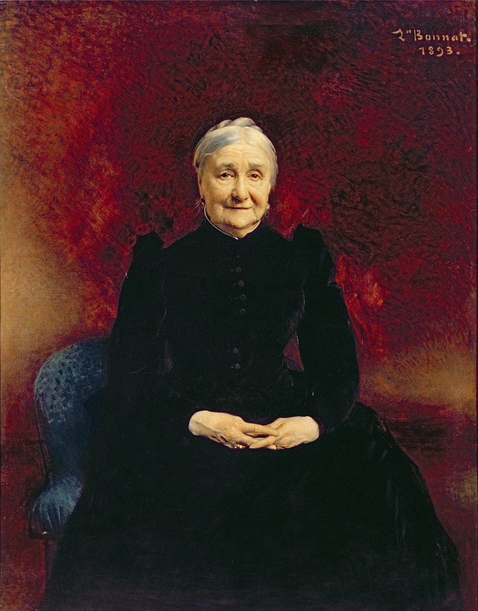 Madame Bonnat, de moeder van de kunstenaar, 1893 door Leon Joseph Florentin Bonnat