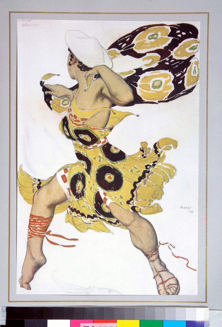 Phobos. Kostuum voor het ballet 