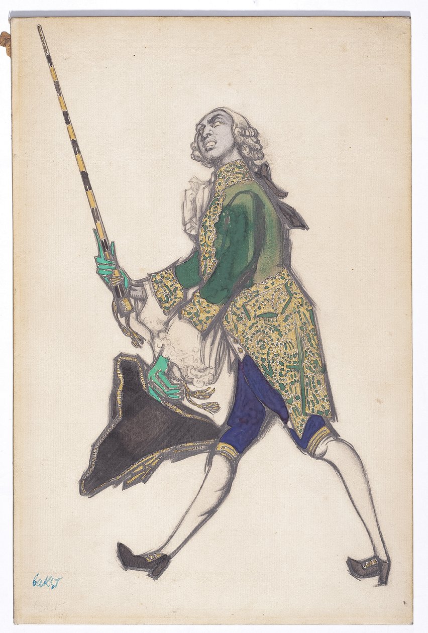Rinaldo, 1917 door Leon Bakst