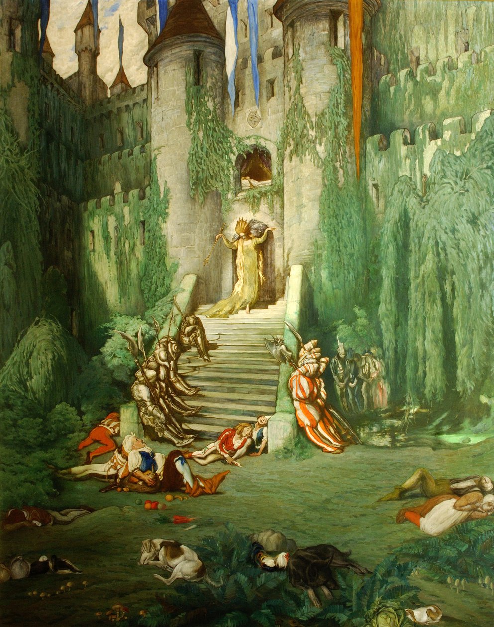 Doornroosje, 1913-1922 door Leon Bakst