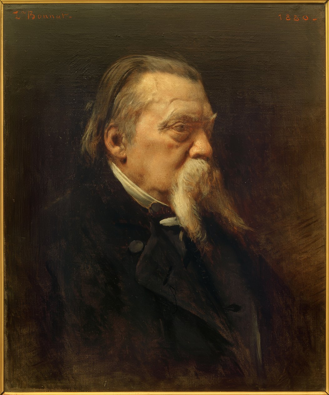 Portret Jean-François Gigoux door Leon Joseph Florentin Bonnat