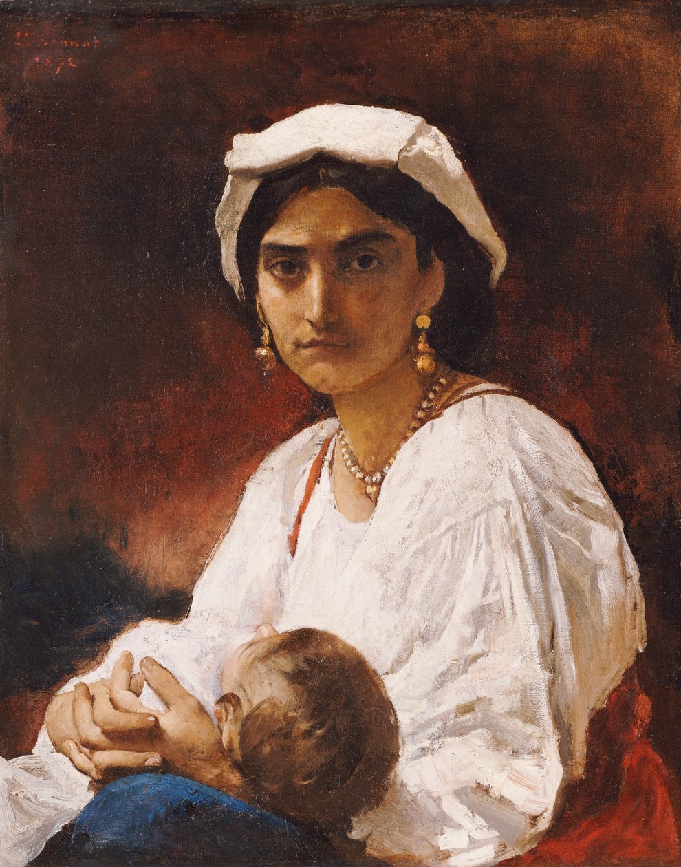 De Vrouw van de Bandiet door Leon Joseph Florentin Bonnat