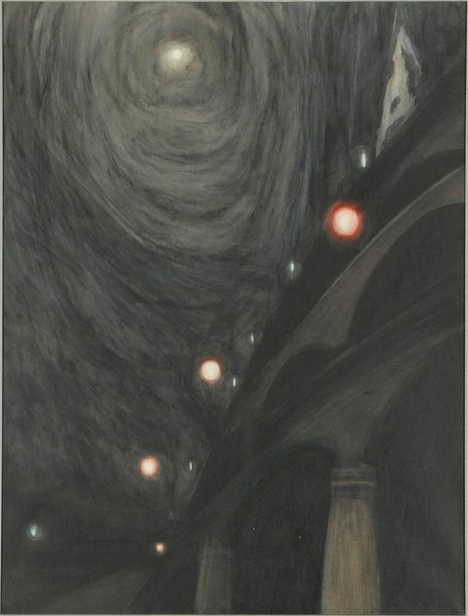 Maanlicht en licht door Leon Spilliaert