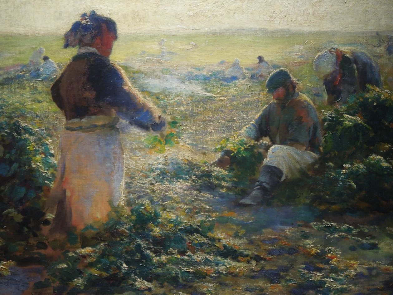 Bieten graven I door Leon Wyczółkowski