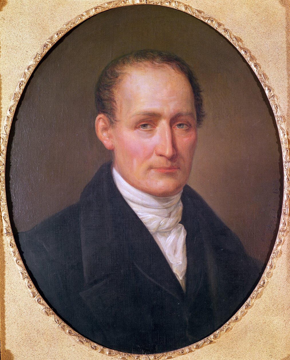 Portret van Joseph Nicéphore Niépce (1765-1833) 1854 door Leonard Francois Berger