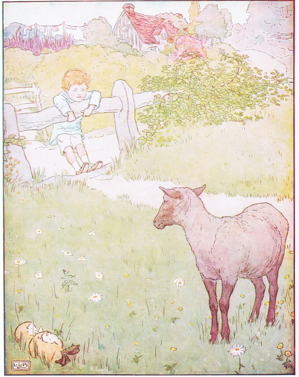 Baa, baa, zwart schaap, heb je wol door Leonard Leslie Brooke