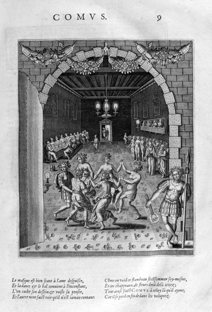 Comus, 1615 door Leonard Gaultier