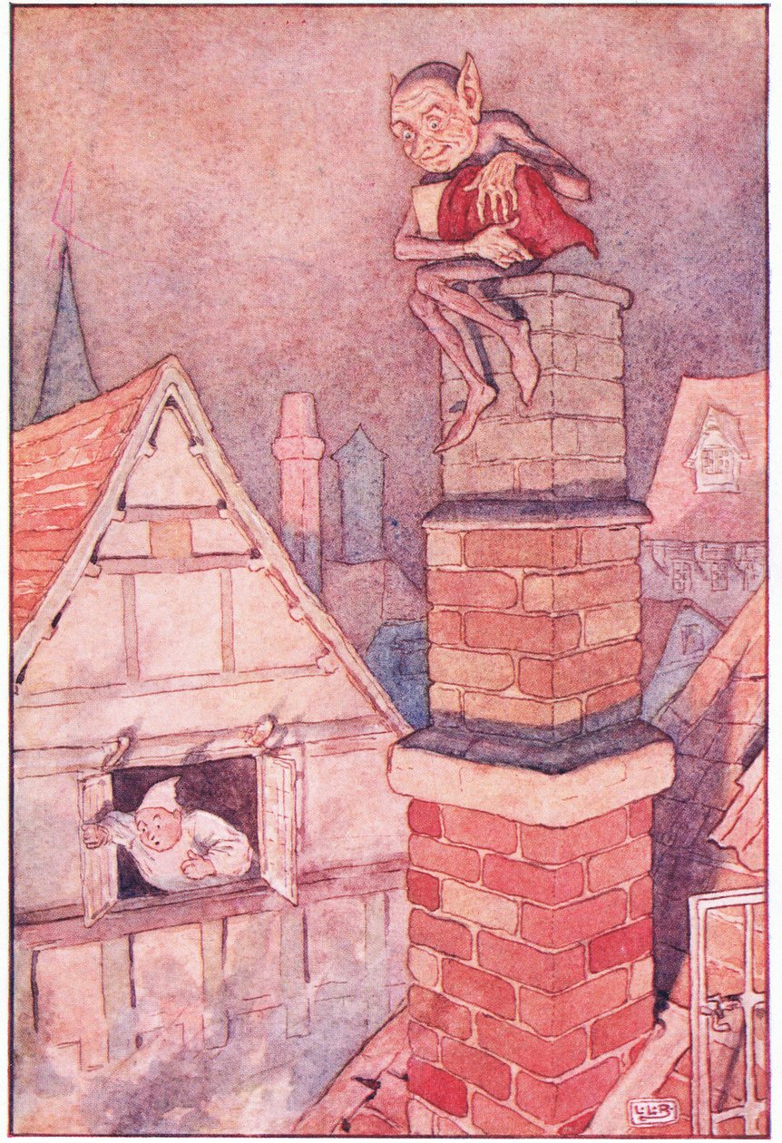 De Kabouter en de Kruidenier door Leonard Leslie Brooke