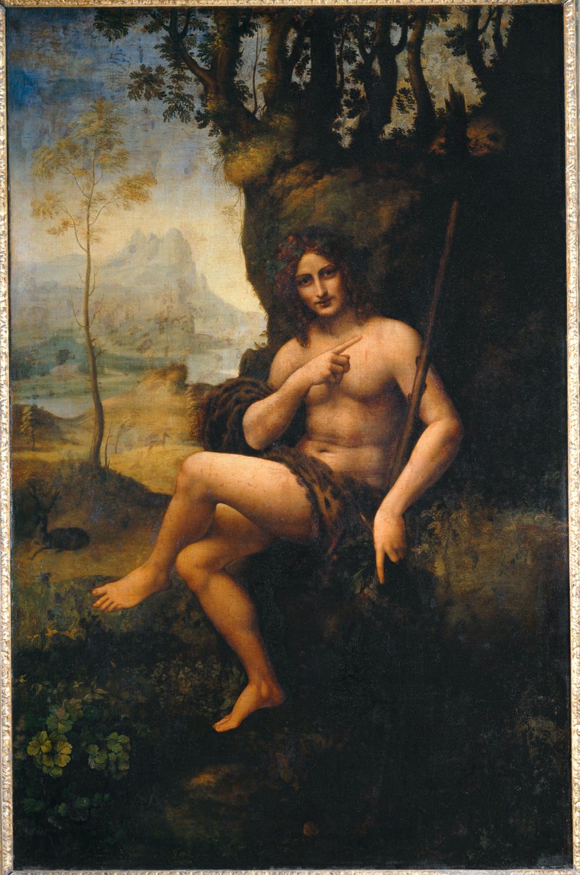 Bacchus ... door Leonardo da Vinci