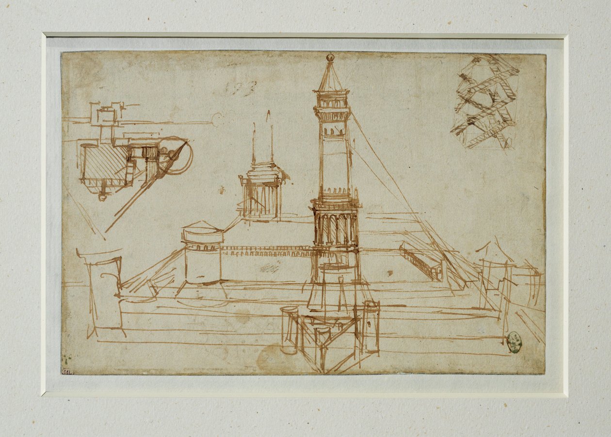 Bouwkundig onderzoek ... door Leonardo da Vinci