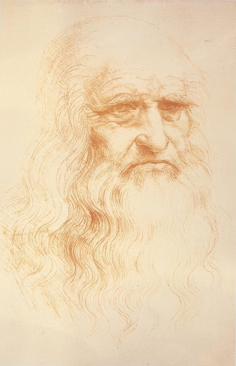 Zelfportret door Leonardo da Vinci