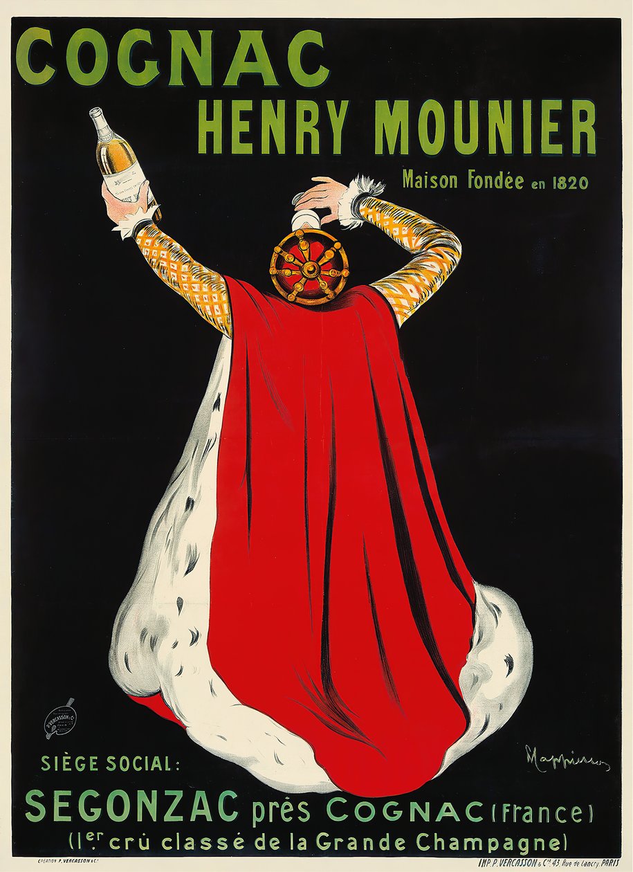 Henri Mounier Cognac, c. 1910 door Leonetto Cappiello