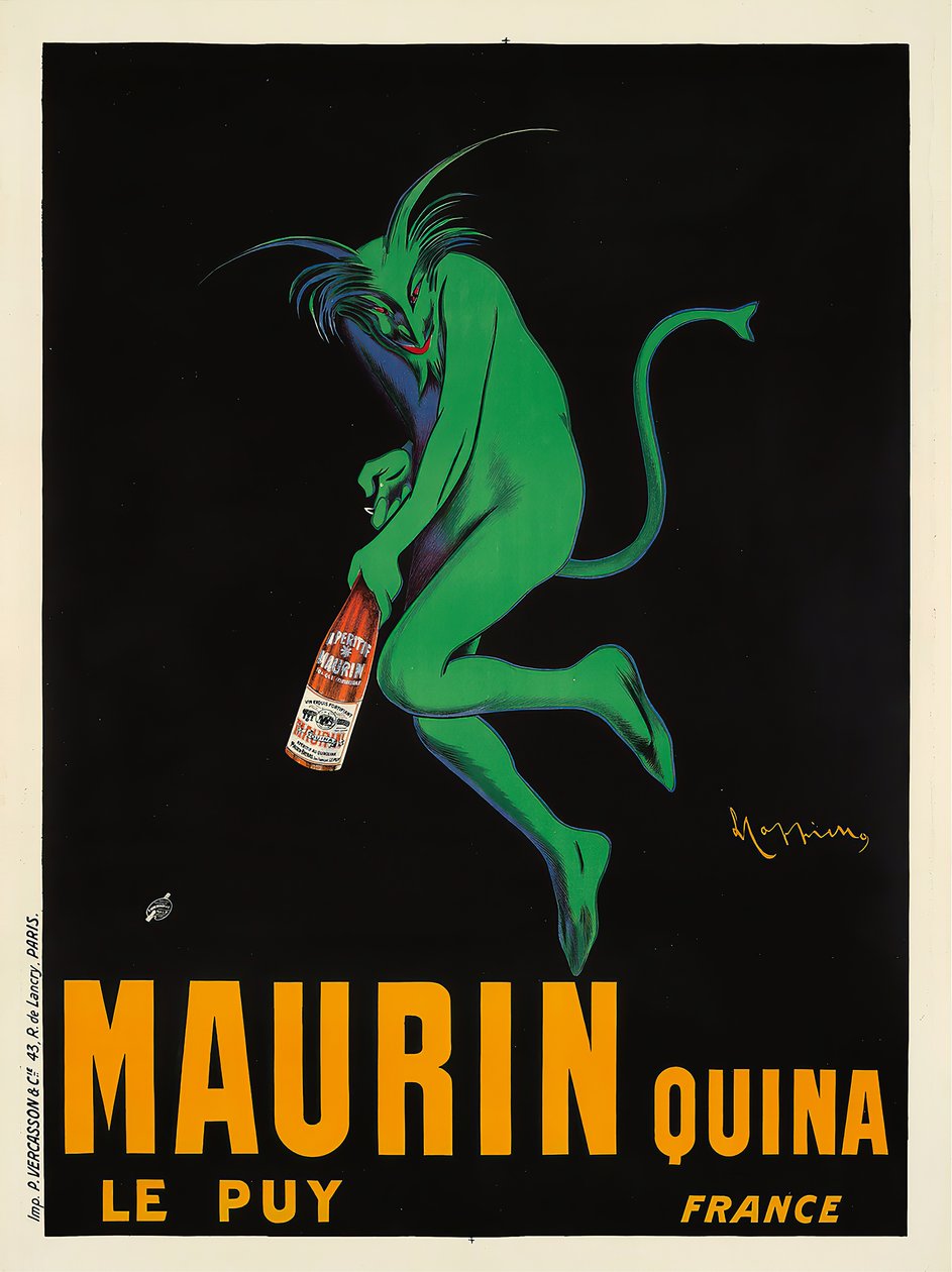 Maurin Quina, 1906 door Leonetto Cappiello