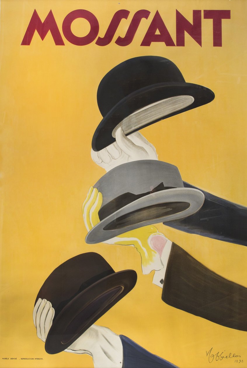 Mossant, 1938 door Leonetto Cappiello