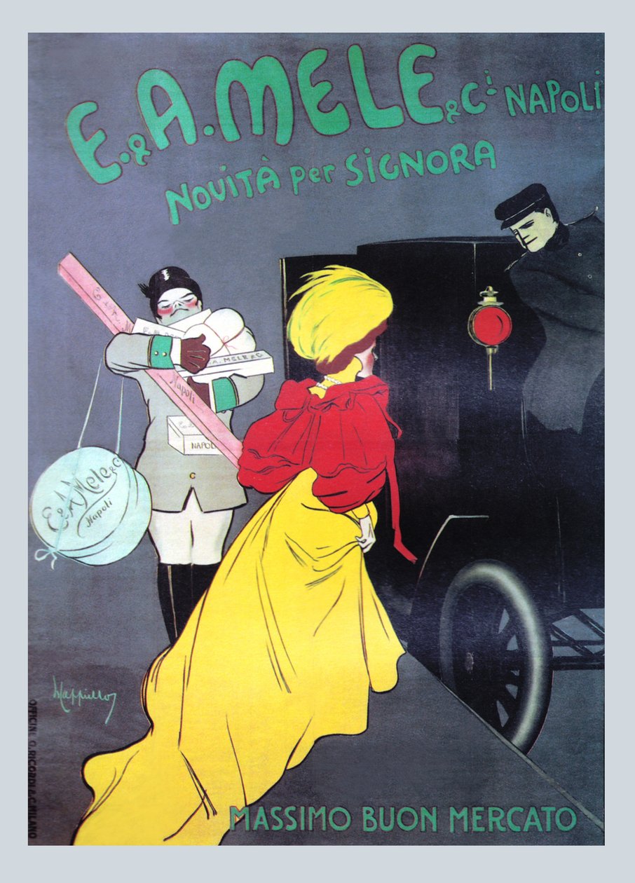 Onbekend schilderij door Leonetto Cappiello