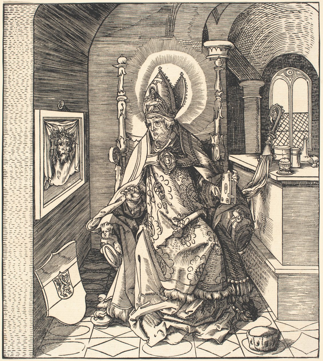 Sint Remigius door Leonhard Beck