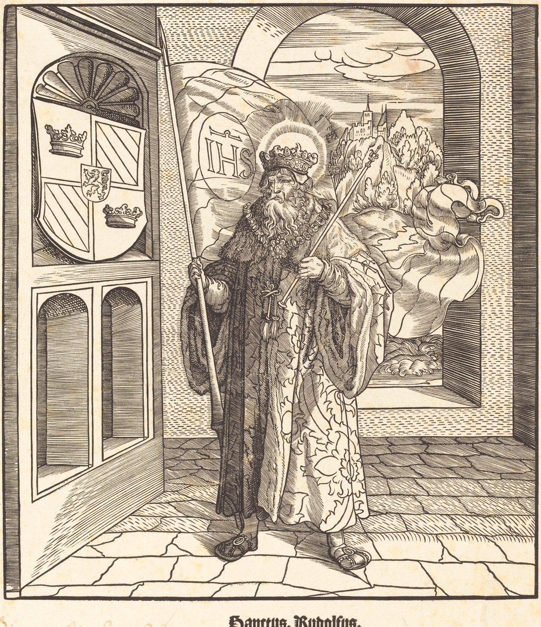 Sint Rudolfus door Leonhard Beck