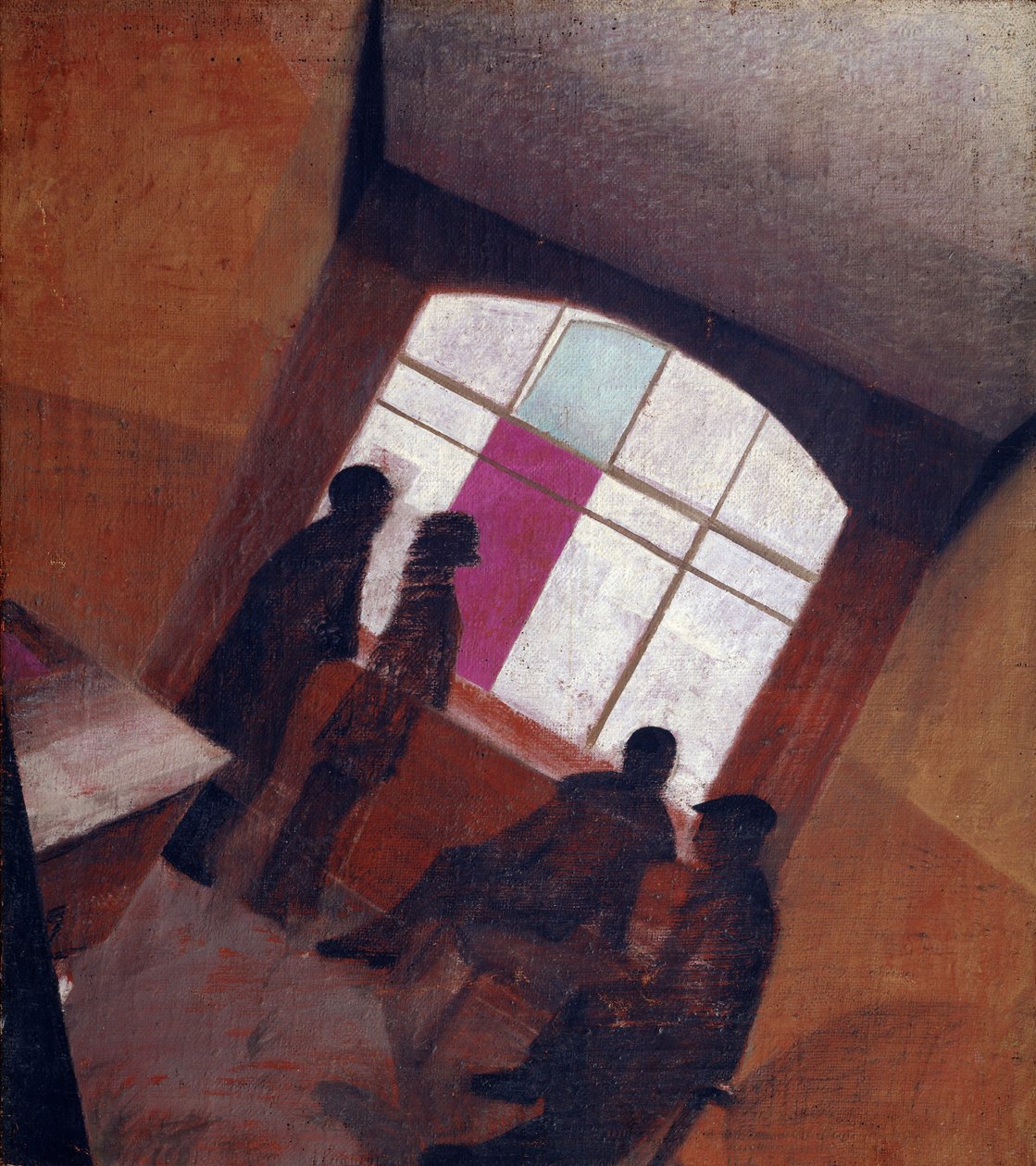 Een kamer, jaren 1920 door Leonid Terentievich Chupyatov