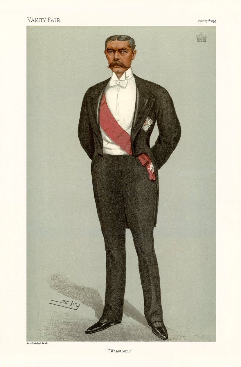 Herbert Kitchener door Leslie Matthew (1851 1922) Ward