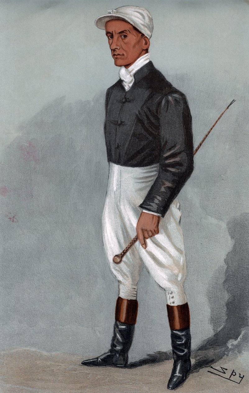 Fred Rickaby, Engelse jockey 1901 door Leslie Matthew Ward