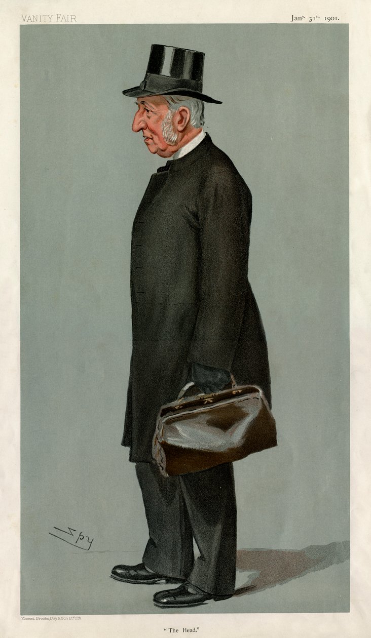 Het hoofd, 1901 door Leslie Matthew Ward