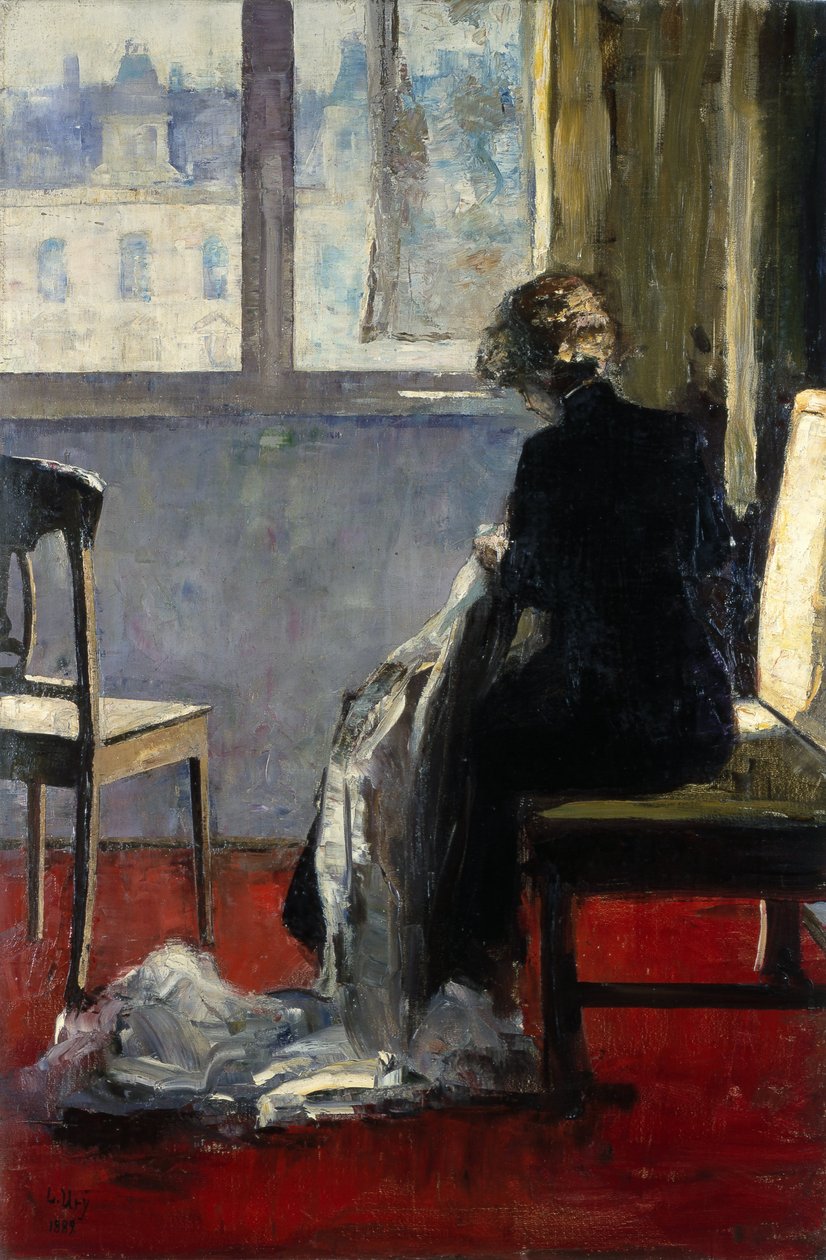 Het Rode Tapijt door Lesser Ury