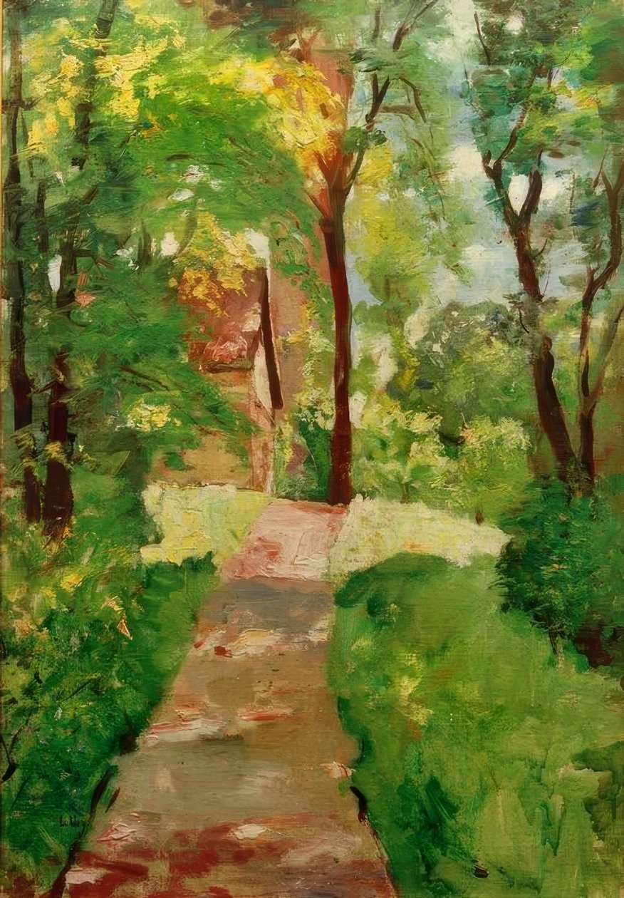 Ochtendszon door Lesser Ury