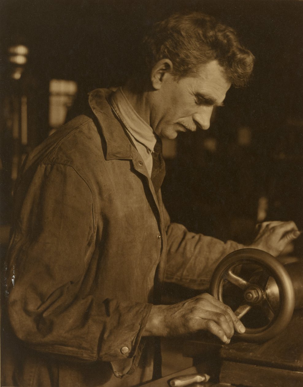 [Machinist] door Lewis W. Hine