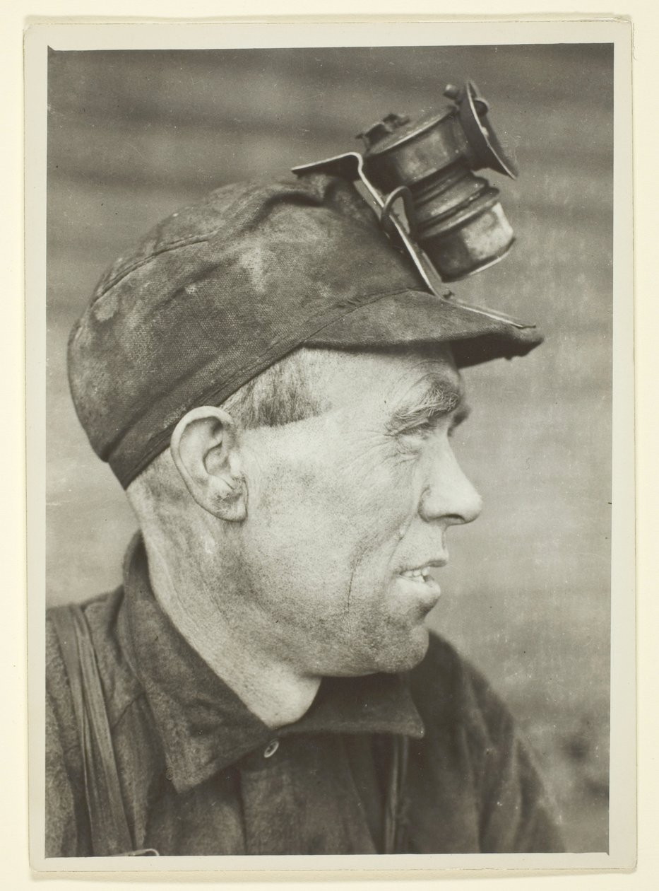 Een Engelse mijnwerker, Pennsylvania door Lewis Wickes Hine
