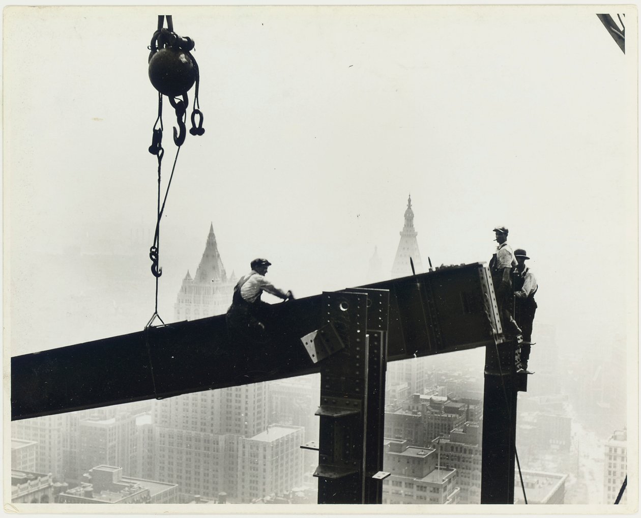 De bouw van het Empire State Building door Lewis Wickes Hine