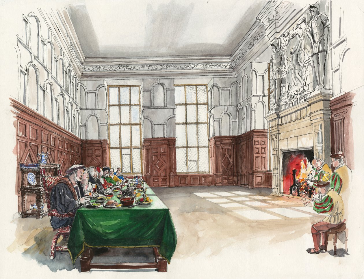 Hardwick Old Hall, 1601, ca. 2000-2010 door Liam Wales