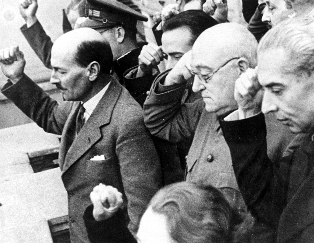 Clement Attlee, Labour politicus door Unbekannt Unbekannt