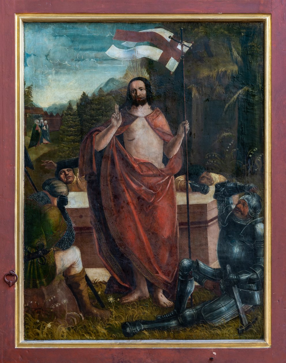 De opstanding van Jezus Christus door Lienhart Astl