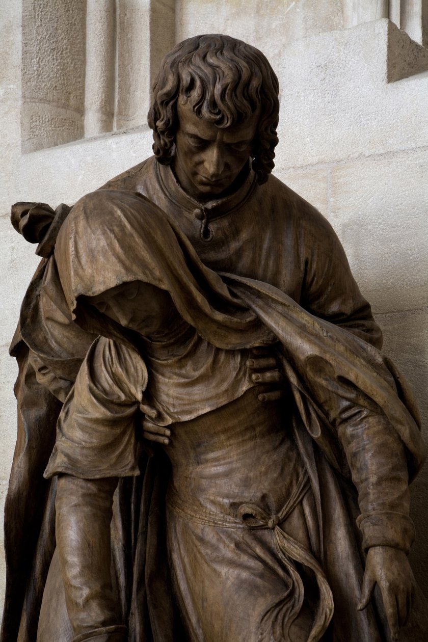 De flauwte van de Maagd door Ligier Richier