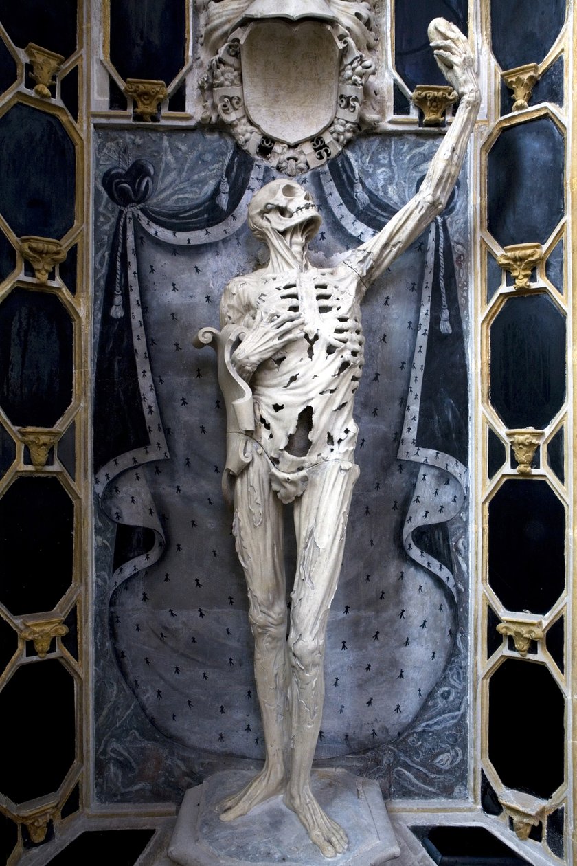 Gevild, of Het skelet door Ligier Richier