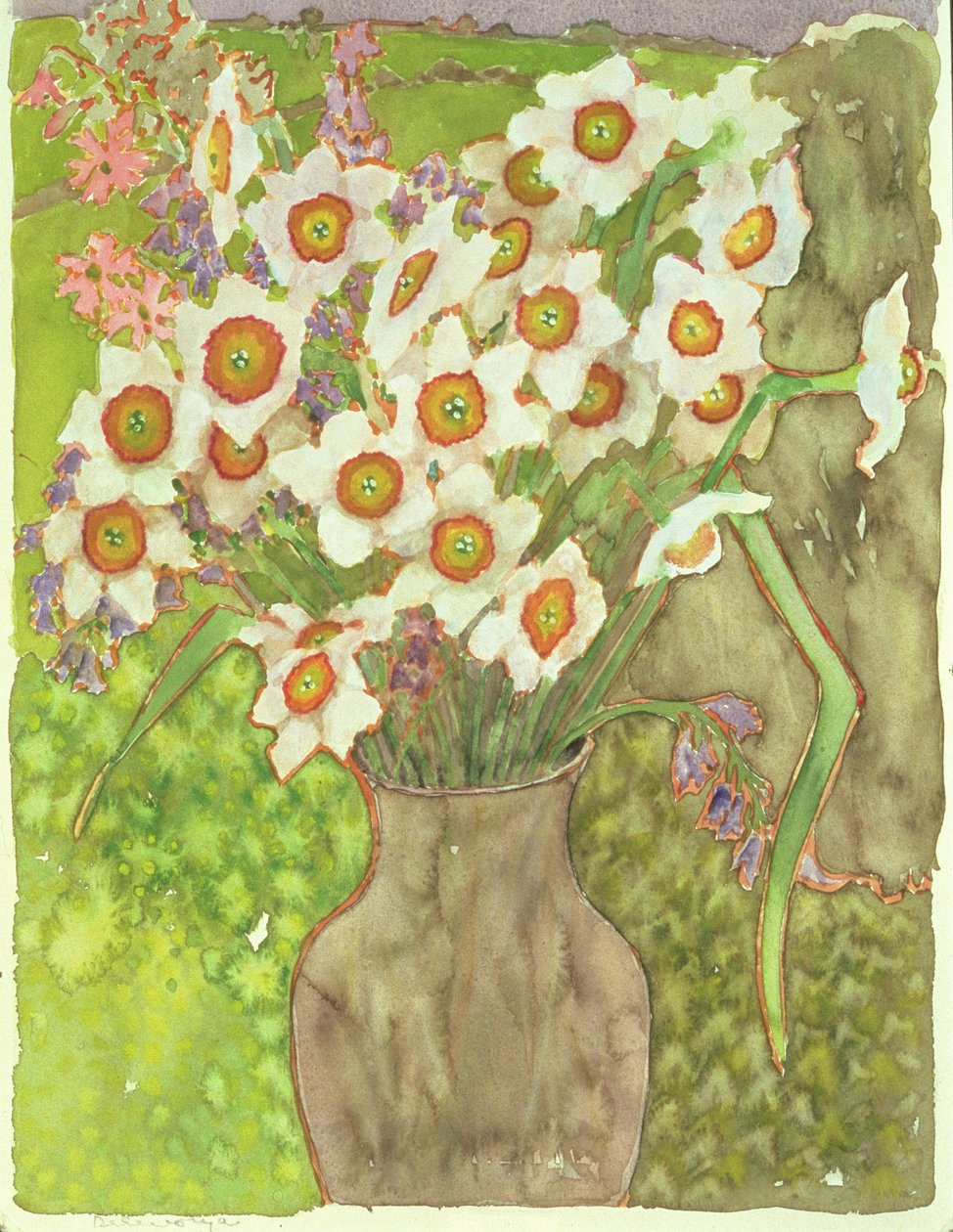 Narcissen bij Schemering, 1999 door Lillian Delevoryas