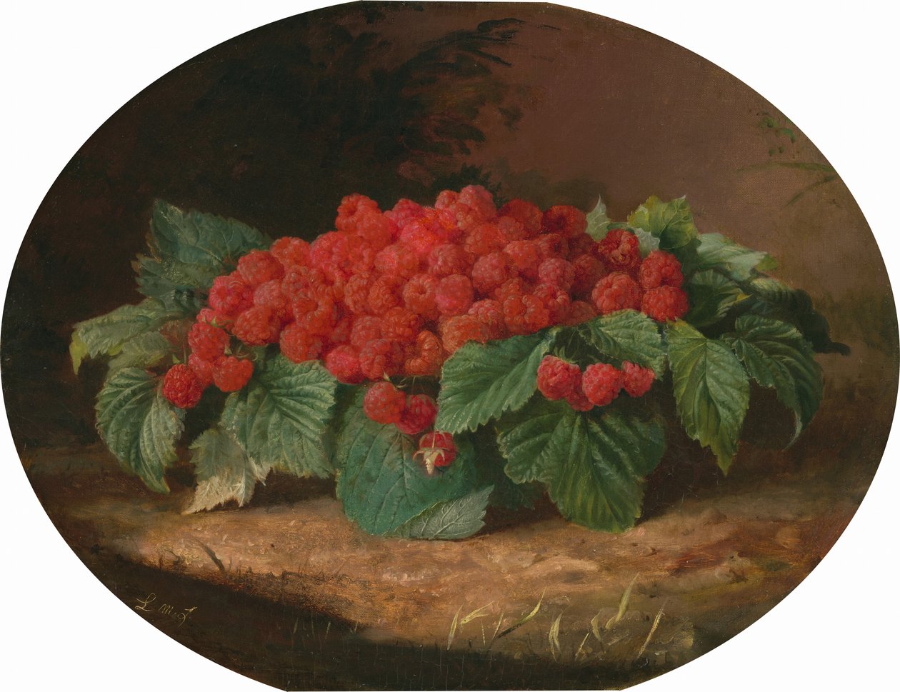 Frambozen door Lilly Martin Spencer