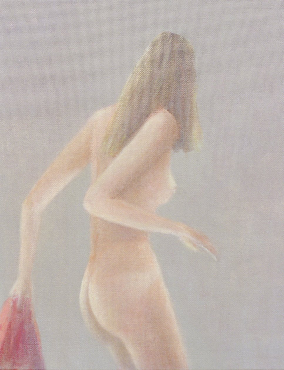 Meisje met Rode Handdoek, 1985 door Lincoln Seligman