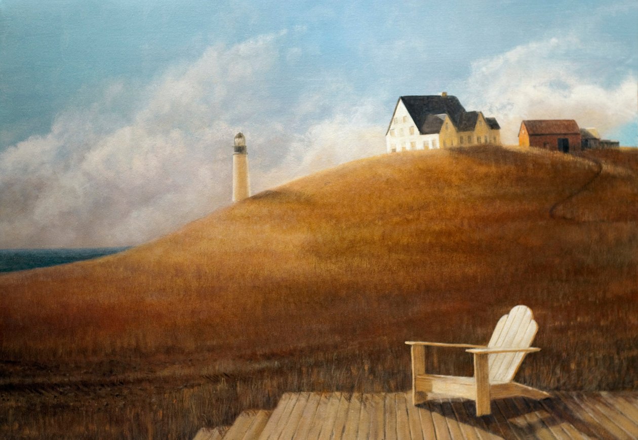 Landschap in Maine, 2010 door Lincoln Seligman