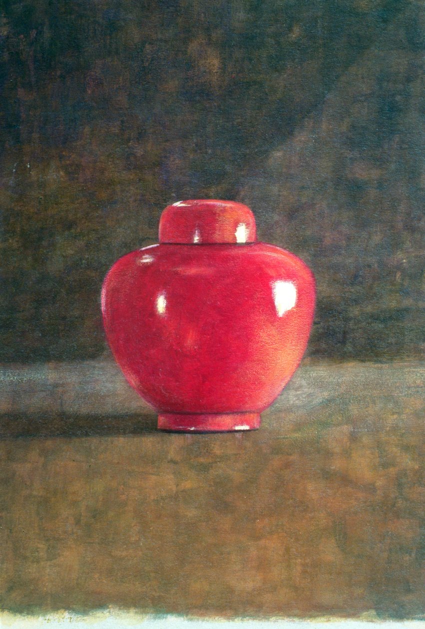 Rode Pot, 1996 door Lincoln Seligman