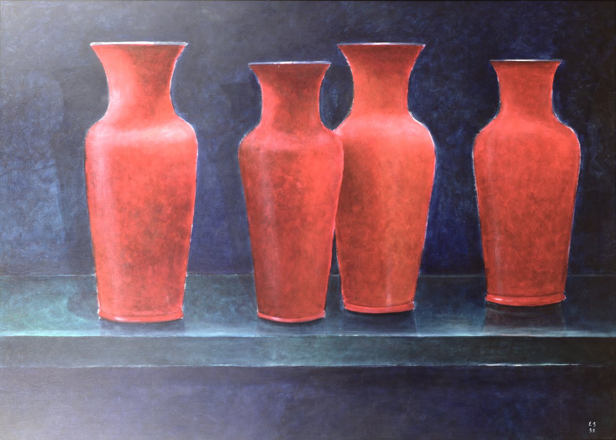 Rode Potten, 1988 door Lincoln Seligman