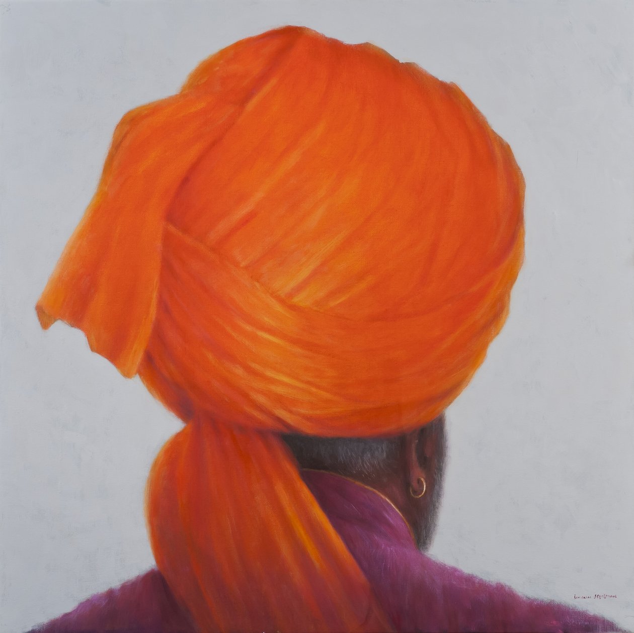 Saffraantulband, 2014 door Lincoln Seligman