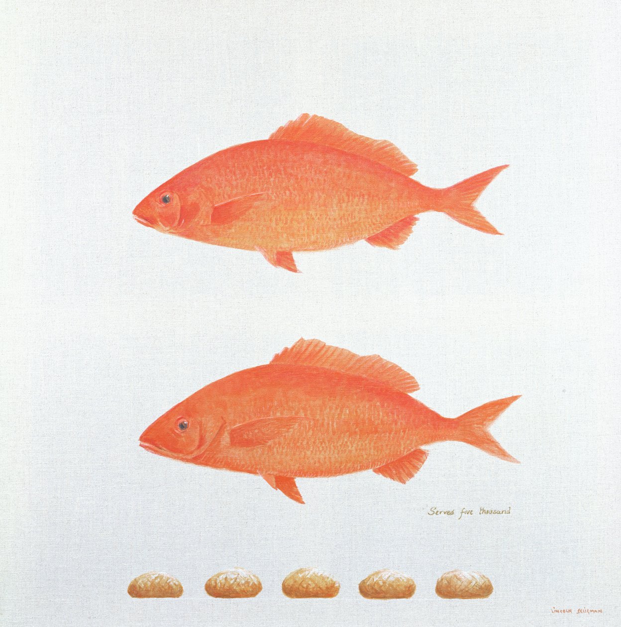 Bedient Vijfduizend, 2005 door Lincoln Seligman